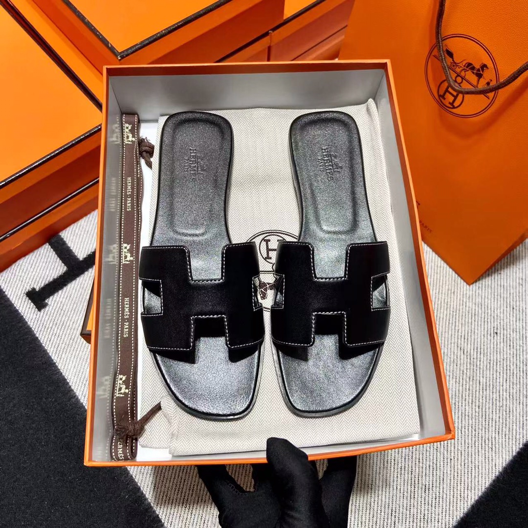 에르메스 올수공 오란 슬리퍼 샌들 스위프트 47